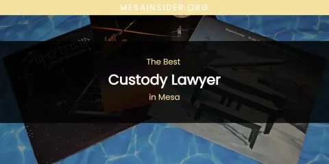 Mesa's Best Custody Lawyer