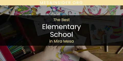 Mira Mesa's Best Elementary School