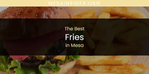 Mesa's Best Fries