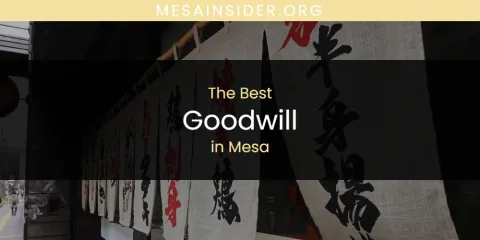 Mesa's Best Goodwill