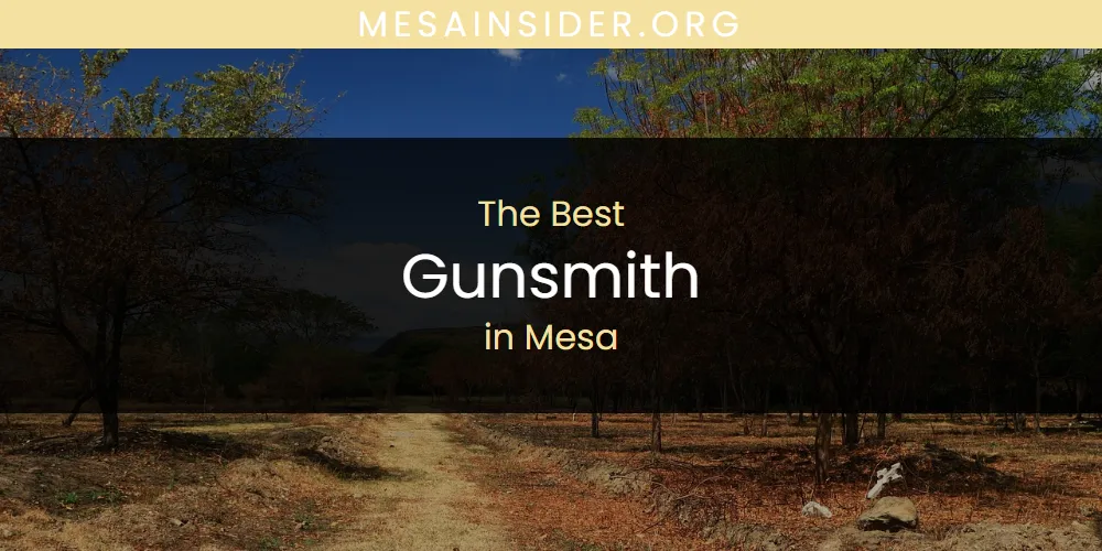 Mesa's Best Gunsmith [Updated 2025]