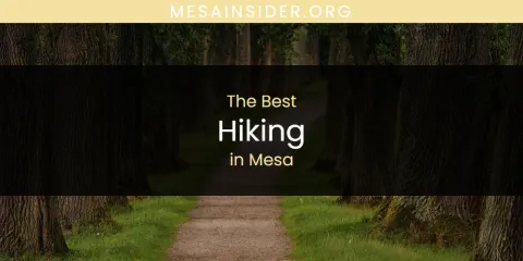 Mesa's Best Hiking