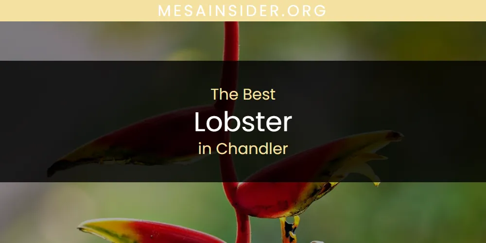 The Absolute Best Lobster in Chandler  [Updated 2025]