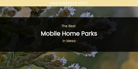 Mesa's Best Mobile Home Parks