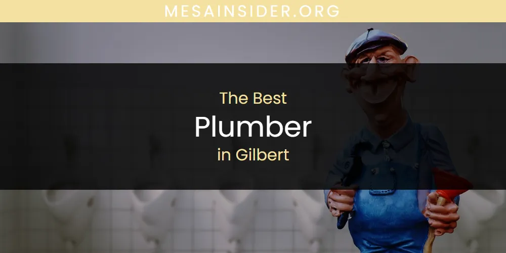 The Absolute Best Plumber in Gilbert  [Updated 2025]