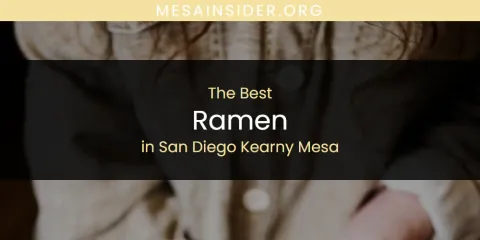 San Diego Kearny Mesa's Best Ramen